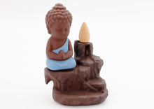 Load image into Gallery viewer, Zen backflow incense burner(blue/green)