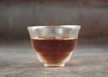 Load image into Gallery viewer, Handmade glass tea cup