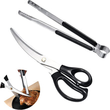 Load image into Gallery viewer, Korean barbecue scissors and clip set