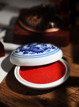 Load image into Gallery viewer, Chinese Red Stamp Sealing Ink Paste Dragon Porcelain Paint
