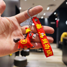 Load image into Gallery viewer, Year of the Horse Keychain (Swift success)
