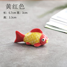 Load image into Gallery viewer, Chopstick holder / a lucky decoration in various patterns cat, panda, sakura, fish, etc.

