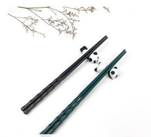 Load image into Gallery viewer, Panda chopsticks + chopstick holder set
