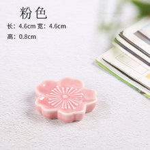 Load image into Gallery viewer, Chopstick holder / a lucky decoration in various patterns cat, panda, sakura, fish, etc.
