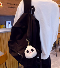 Load image into Gallery viewer, Fluffy Panda Keychain
