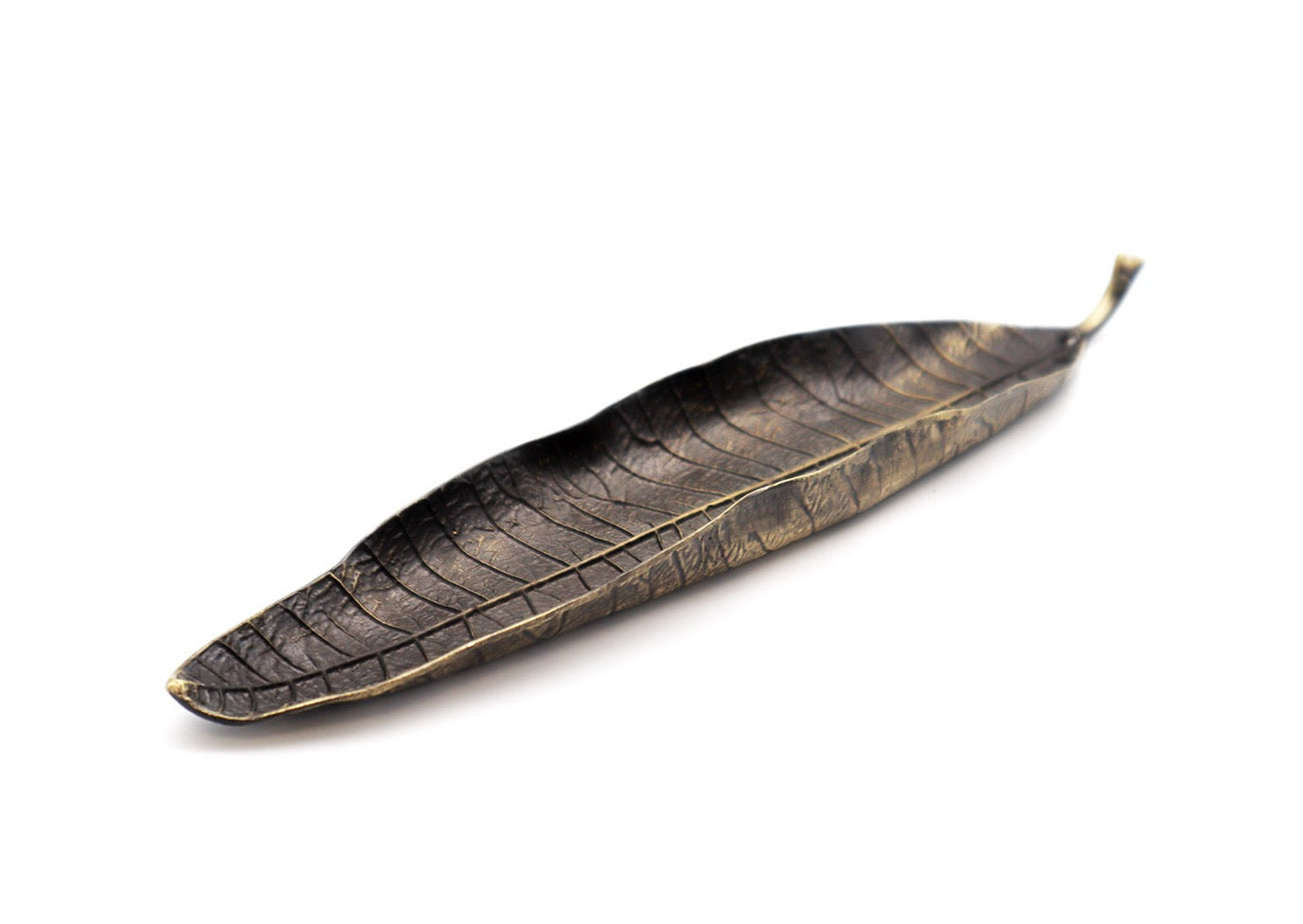 Bodhi leaf incense stick holder