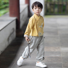 Load image into Gallery viewer, Hanfu-Stand collar shirt for boys | Kids fashion
