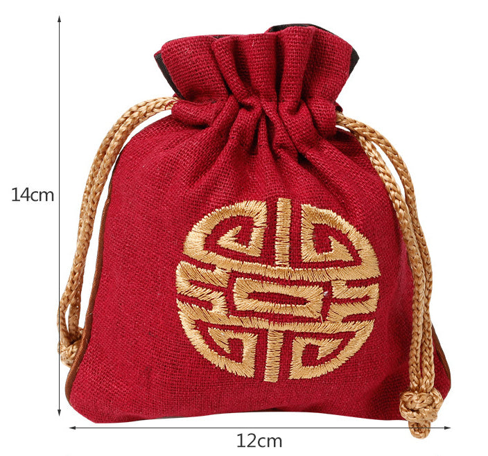 Chinese style accessories bag