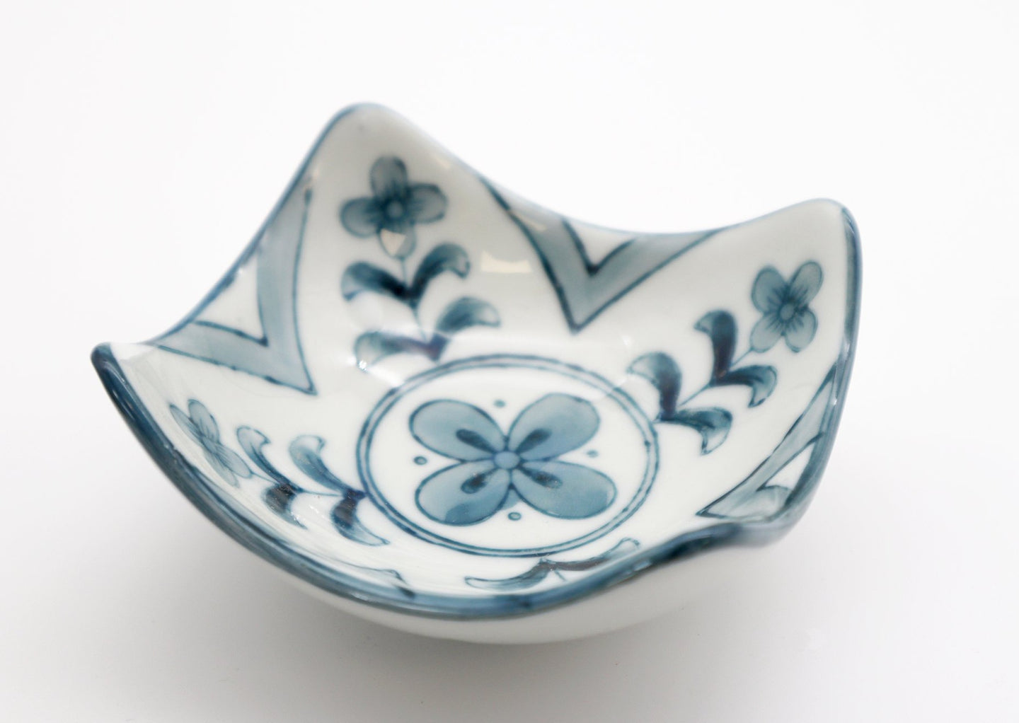 Ceramic Dipping Bowl | Flowers and Vine pattern