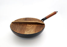 Load image into Gallery viewer, Zhangqiu Hand crafted Wok with lid
