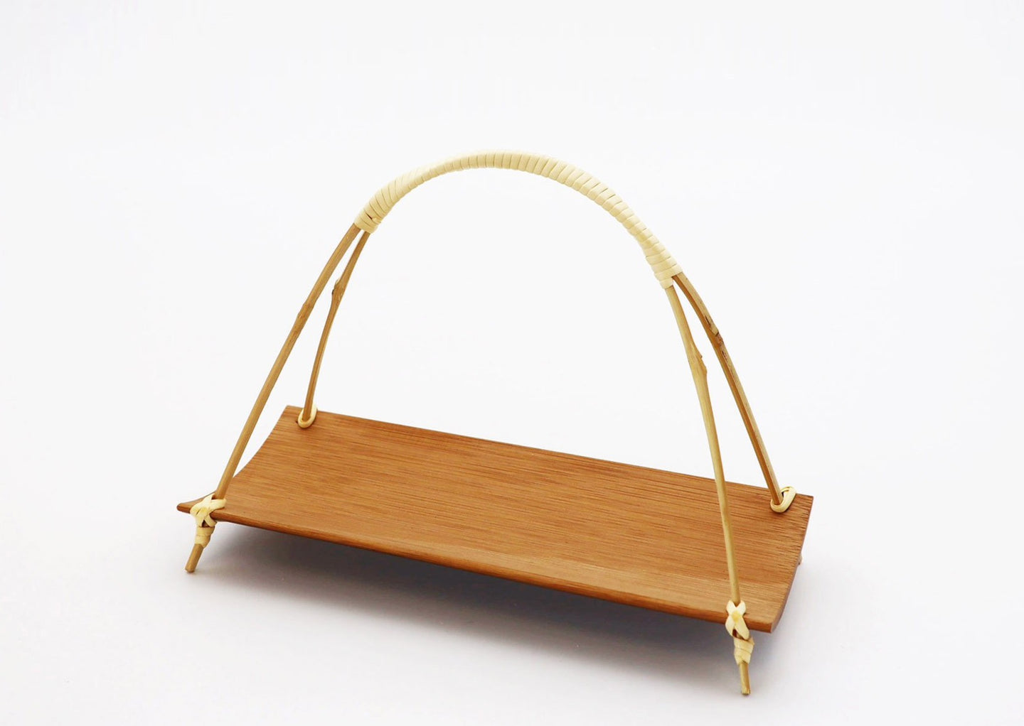 Handmade bamboo tray