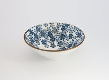 Load image into Gallery viewer, Ceramic Japanese ramen bowl | Traditional Japanese Sakura Inspired Pattern
