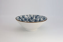 Load image into Gallery viewer, Ceramic Japanese ramen bowl | Traditional Japanese Sakura Inspired Pattern
