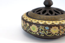 Load image into Gallery viewer, Ceramics lotus pattern incense burner
