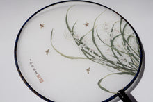 Load image into Gallery viewer, Chinese silk fan with wood handle

