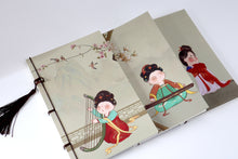 Load image into Gallery viewer, The Cute Chinese Tang Dynasty Ladies Notebook
