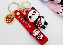Load image into Gallery viewer, Panda Cosplay Key Chain
