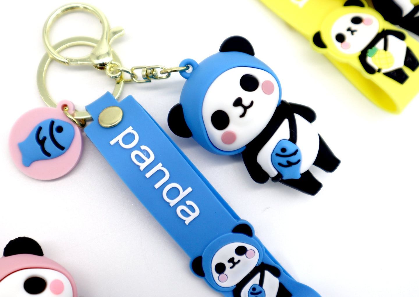 Panda Cosplay Key Chain