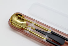 Load image into Gallery viewer, Korean Stainless Steel Spoon and Chopsticks+box set
