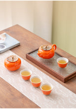 Load image into Gallery viewer, Persimmon Tea Cup Gift Set
