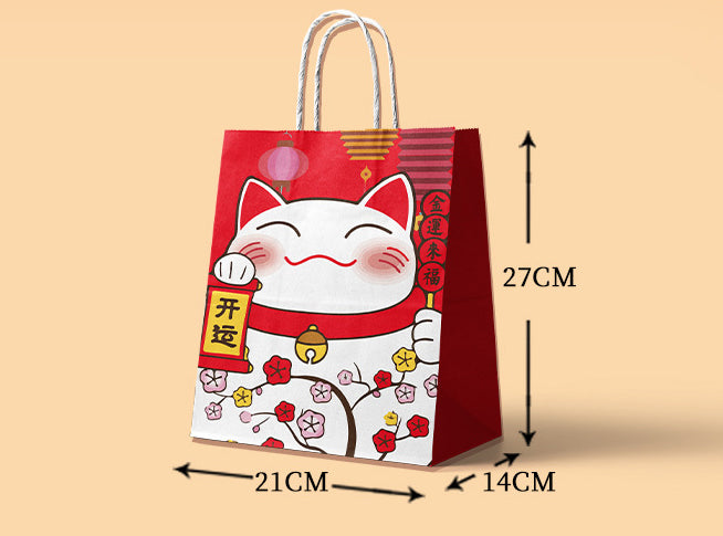 Gift Bags | Maneki-neko and Best wishes