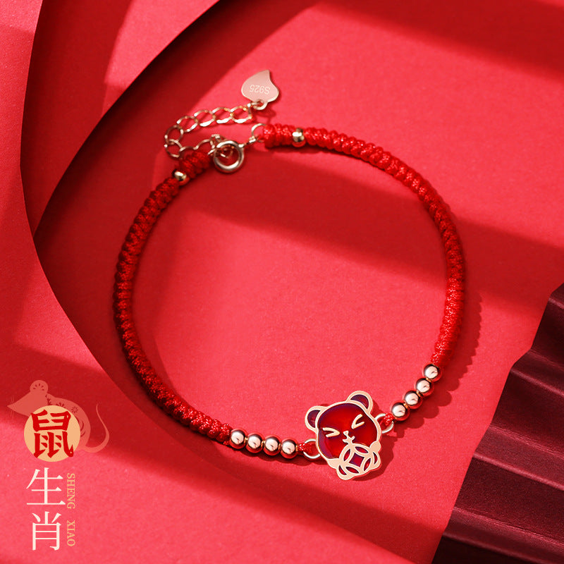 Chinese Zodiac Lucky Bracelet | 925 Sterling silver
