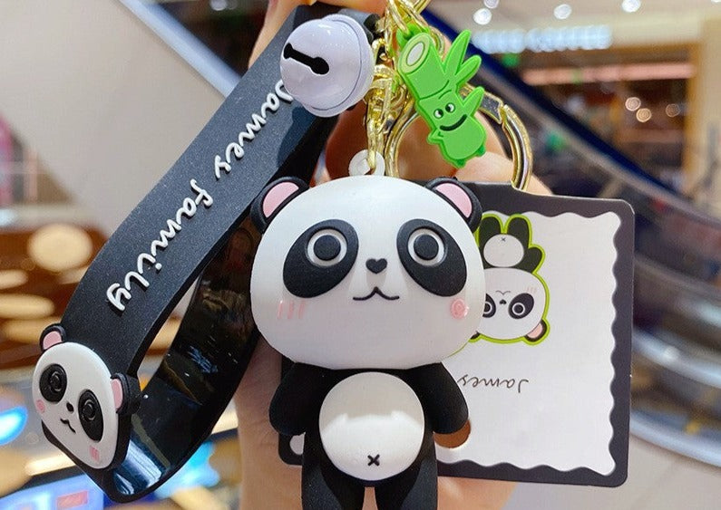 3D Panda Key Chain