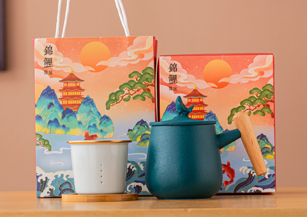 Zen Tea Cup Gift Set