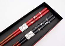 Load image into Gallery viewer, Japanese dragonfly Chopstick Set
